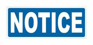 Chemical Spray Notice